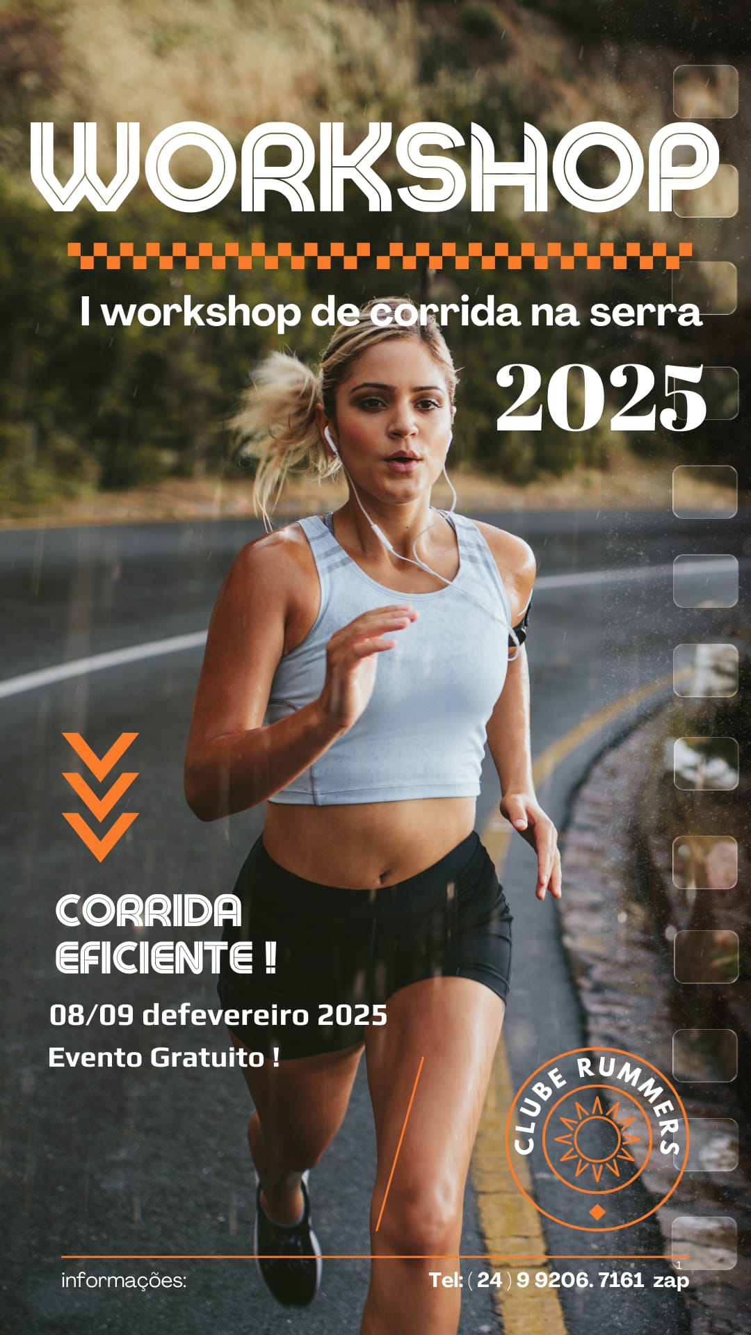 WORKSHOP DE CORRIDA DE RUA
